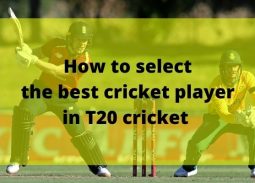 Selecting the best Cricket players