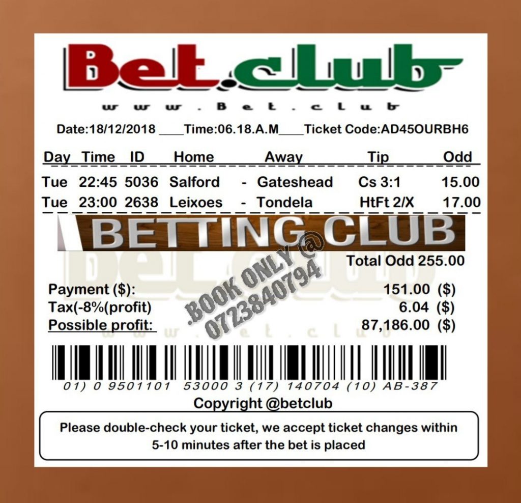 Booking Your Betting Tickets